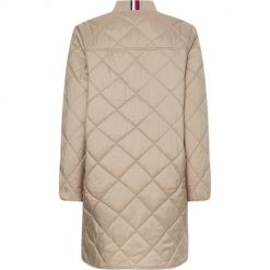 Tommy Hilfiger WW0WW34710 Quilted Long Bomber Coat