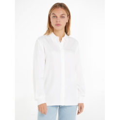 Tommy Hilfiger WW0WW39388YCF Pieced STP GLB Reg Fleur Skjorte