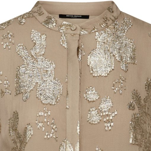Bruuns Bazaar Bottlebrush Corinnas Bluse BBW3597_Silver Mink