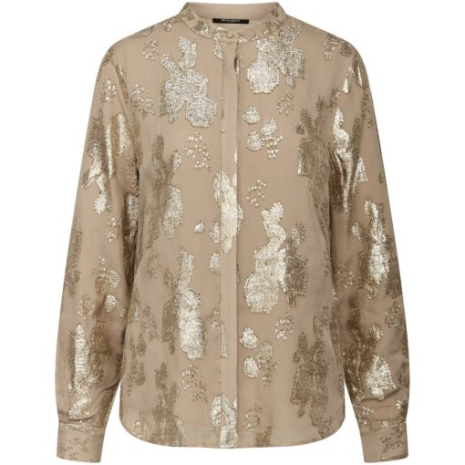 Bruuns Bazaar Bottlebrush Corinnas Bluse BBW3597_Silver Mink