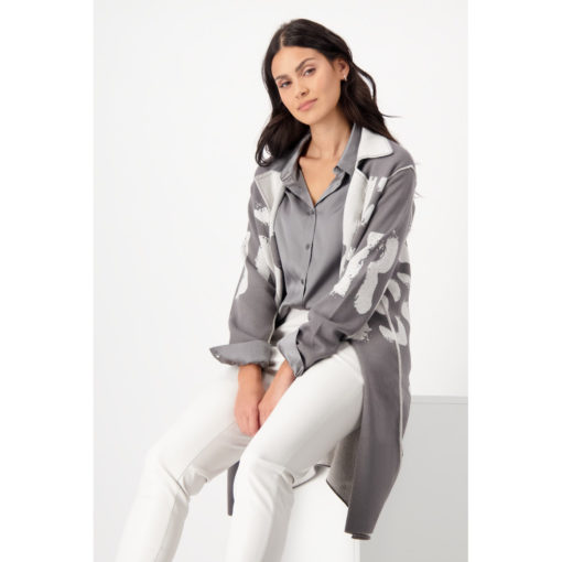 Monari 807100 reversible cardigan