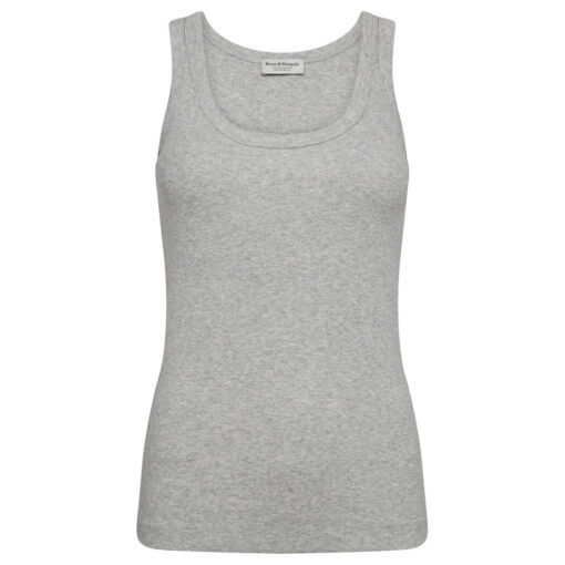 Bruun og Stengade 500-2 Charlotte Tank Top light grey 1