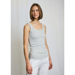 Bruun og Stengade 500-2 Charlotte Tank Top light grey 1