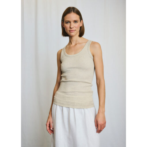 Bruun og Stengade 500-2 Charlotte Tank Top sand 1