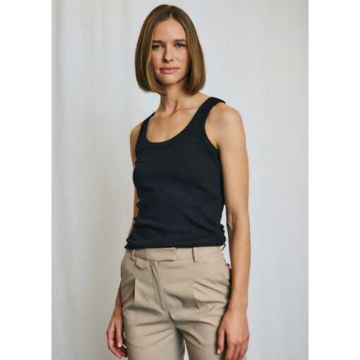 Bruun og Stengade 500-2 Charlotte Tank Top sort 1