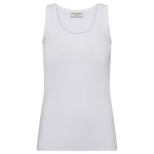 Bruun og Stengade 500-2 Charlotte Tank Top white 1