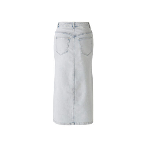 Oui 86729_5300 The MAXI Skirt Denim Cowboynederdel 1