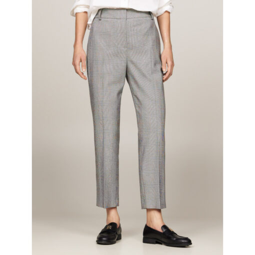 Tommy Hilfiger WW0WW42236 0OK Pow Check Slim Straight Pant Bukser