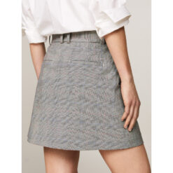 Tommy Hilfiger WW0WW42249 0OK Power Check Mini Short Skirt 1