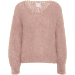 American Dreams Milana_LS_Mohair_Knit_Light_Pink strik