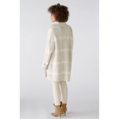 Oui 88938 Strikjakke Lang Cardigan