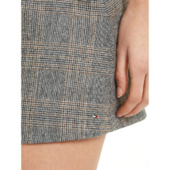 Tommy Hilfiger WW0WW434710OH Wool Mix Check Mini Skirt