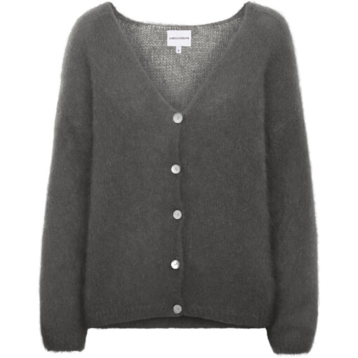 American Dreams Cornelia_LS_Cardigan_Anthracite Grey