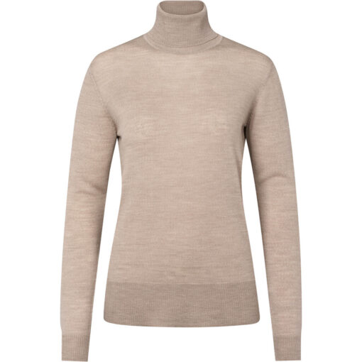 Bruuns Bazaar Charlene Roll Neck Strik BBW4181_Sand melange