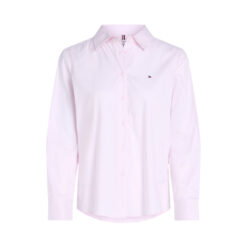 Tommy Hilfiger WW0WW44084 TOG Essential Poplin Regular Skjorte Lyserød Rosa