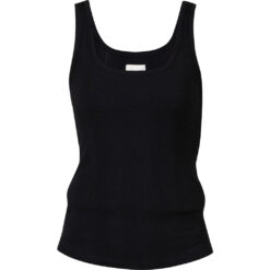 Blue Annamay rib Tank Top 251301 Black