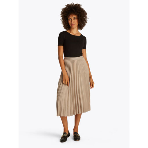 Tommy Hilfiger WW0WW43886 AEG Fluid Pleated Pull On Skirt