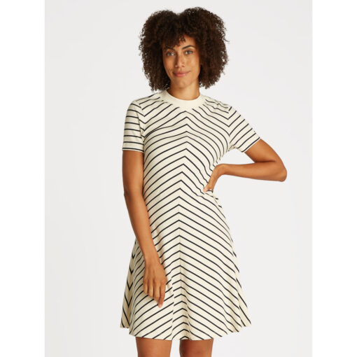 Tommy Hilfiger WW0WW45521 0FC Modern F&F Knee Dress