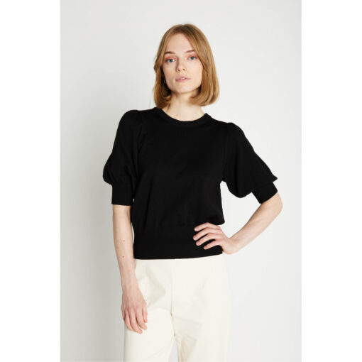 Rue de Femme rdf201-7493 softy sorrel knit strik black