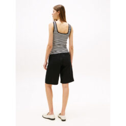 Tommy Hilfiger WW0WW45444 Stripe 5x2 Rib Square Neck Tank Top