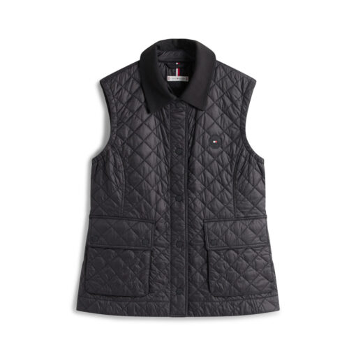 tommy-hilfiger-ww0ww45638bds-padded-nylon-slim-quilted-vest