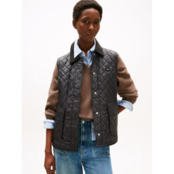 tommy-hilfiger-ww0ww45638bds-padded-nylon-slim-quilted-vest