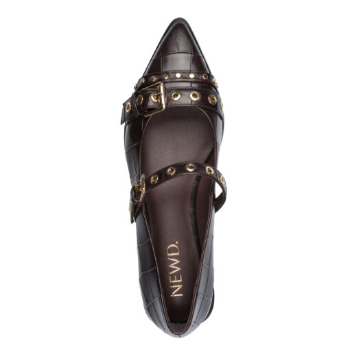 Tamaris 001-22118-45-001-090 Ballerina mocca croco