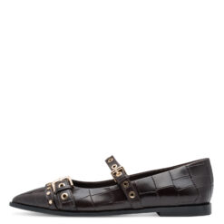 Tamaris 001-22118-45-001-090 Ballerina mocca croco