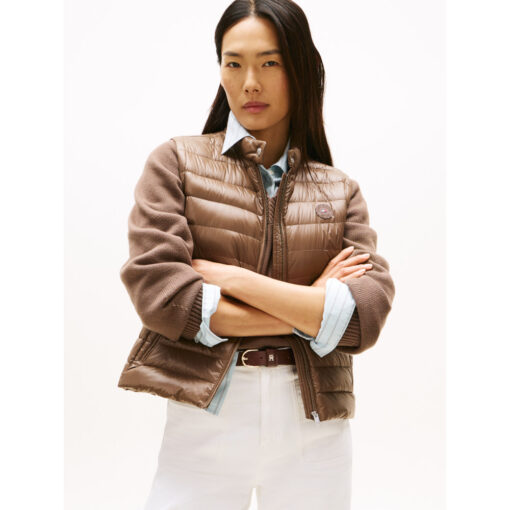Tommy Hilfiger WW0WW45499 GT0 UL Down Regular Mock NK Vest
