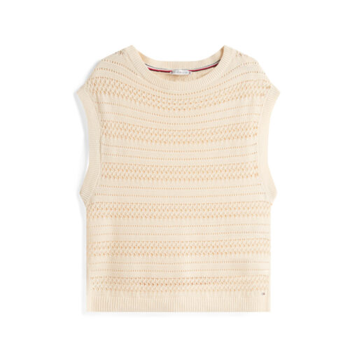 Tommy Hilfiger WW0WW46525ACH CROCHET OPEN-NK SL SWT Strik