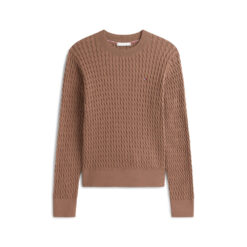 Tommy Hilfiger ww0ww44993GTO Cotton Cable Fine GG C-NK LS Strik