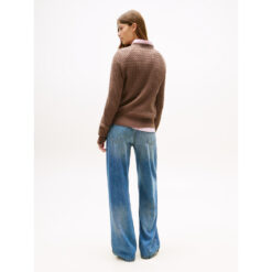 Tommy Hilfiger ww0ww44993GTO Cotton Cable Fine GG C-NK LS Strik